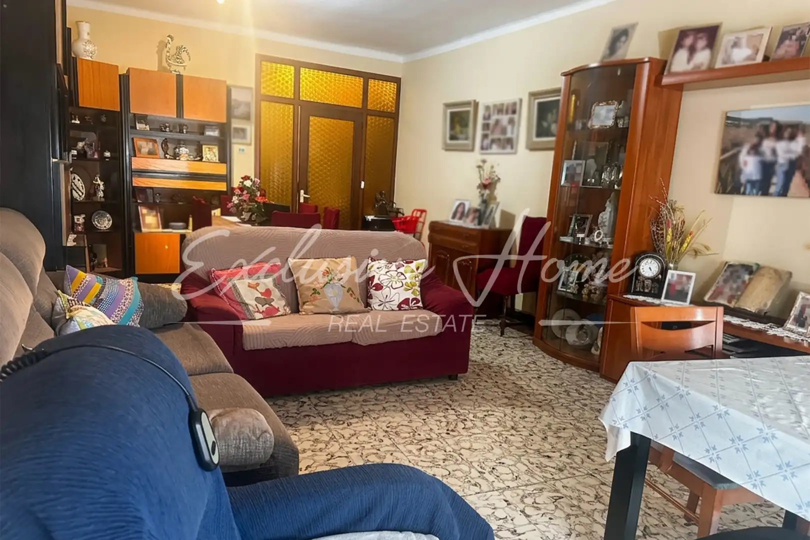 Sala d'estar de Pis en venda en Castellón de la Plana / Castelló de la Plana amb Moblat