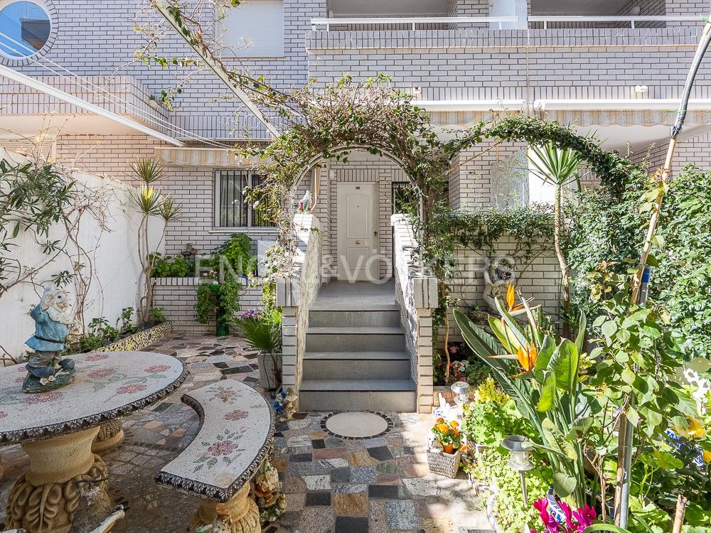 Terrace of Apartment for sale in Oropesa del Mar / Orpesa  with Air Conditioner, Heating and Private garden