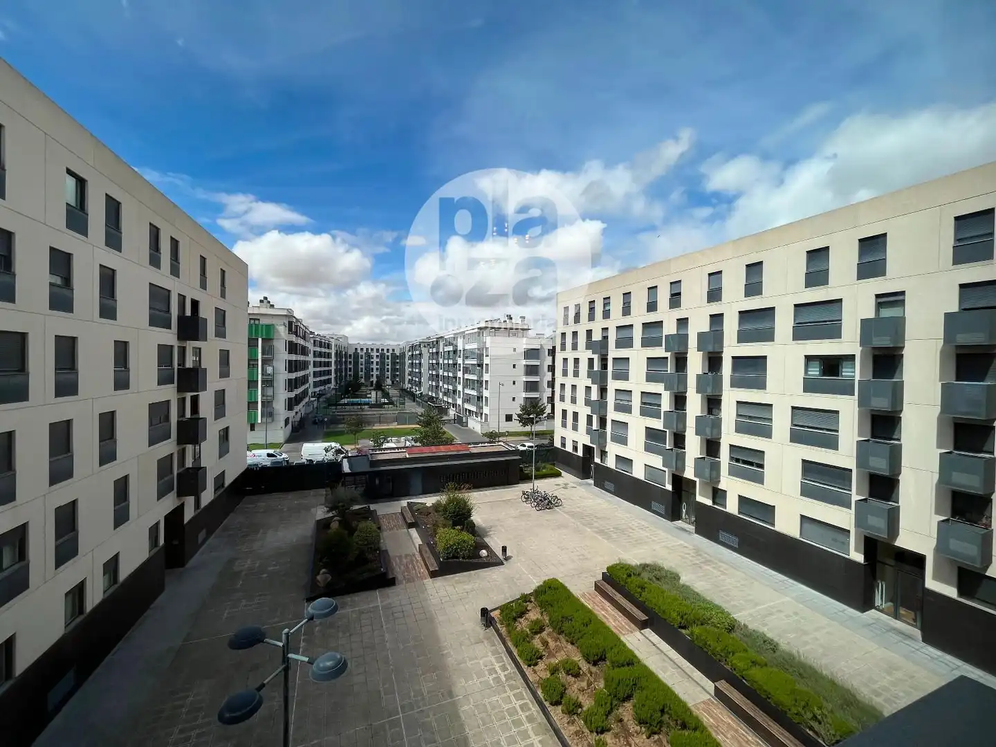 Exterior view of Flat for sale in Burgos  with Heating, Storage room and Swimming Pool