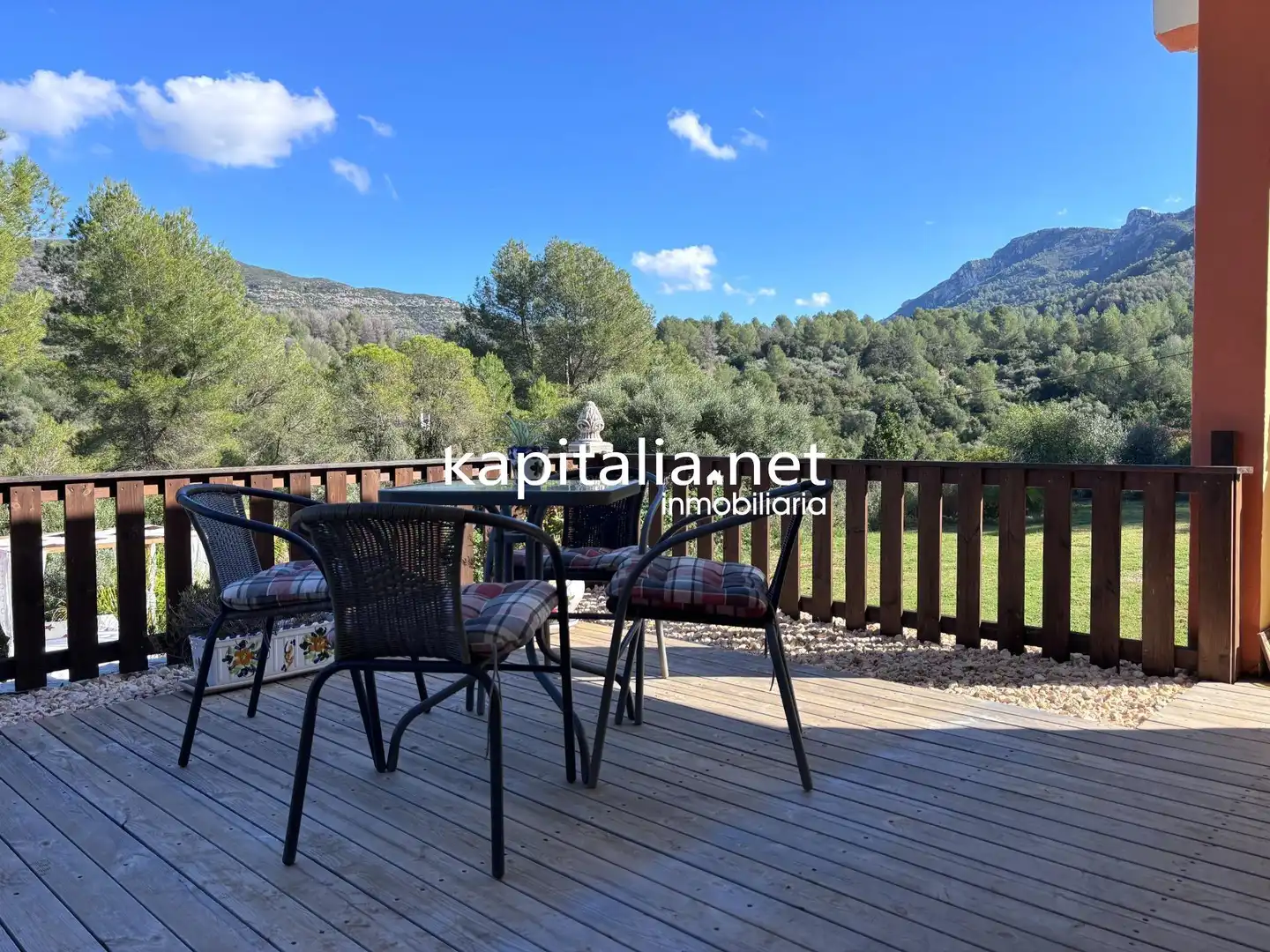 Garden of Houses for sale in Quatretonda  with Air Conditioner, Private garden and Terrace