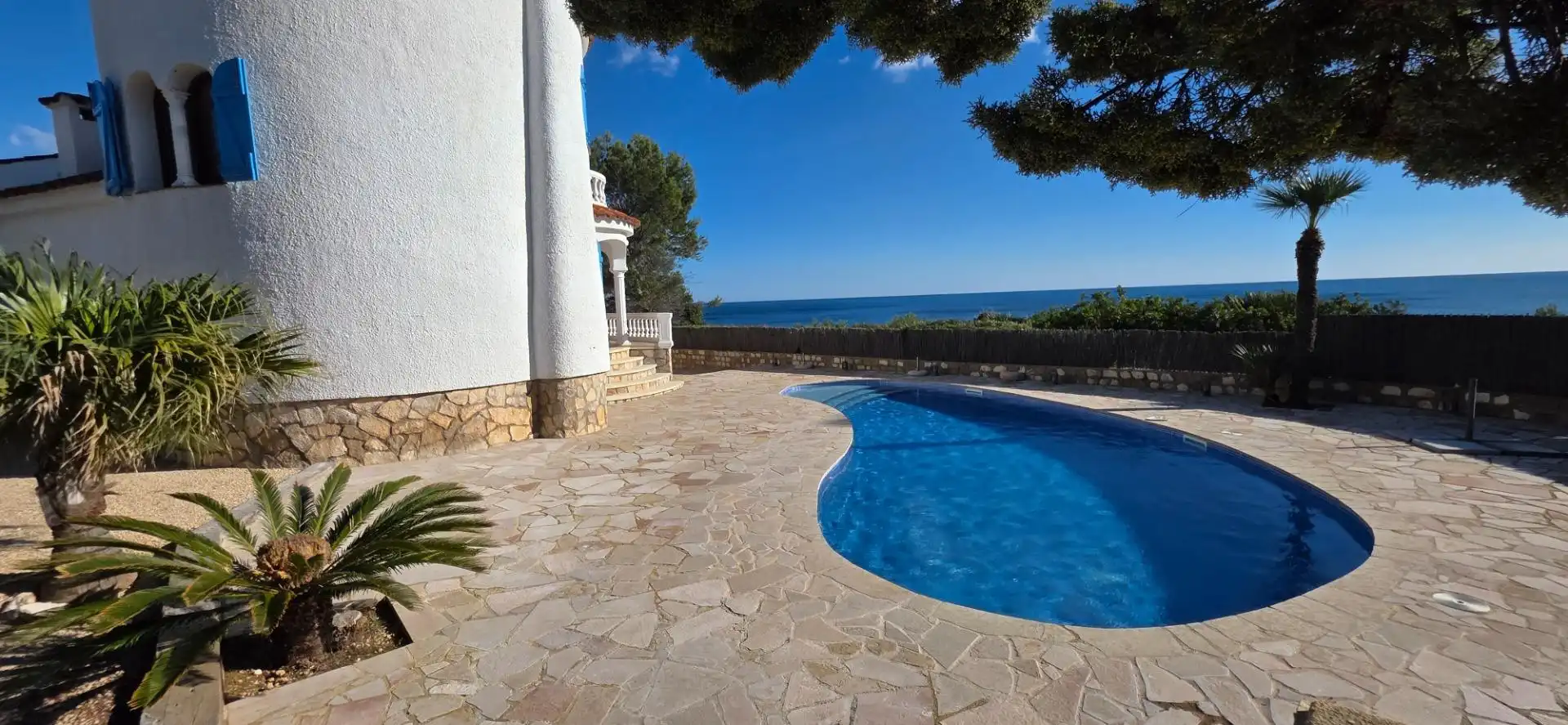 Piscina de Casa o chalet en venta en L'Ametlla de Mar  con Aire acondicionado, Jardín privado y Terraza