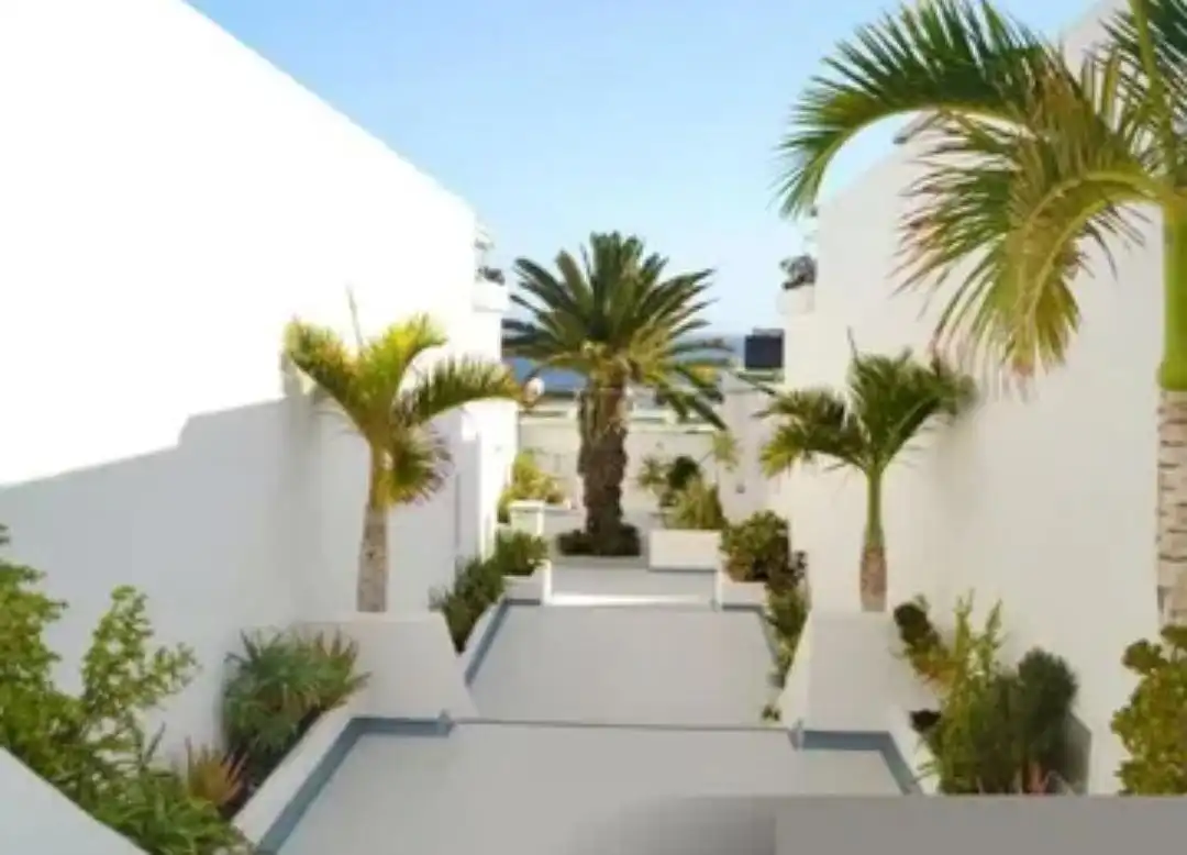 Terraza de Apartamento en venta en Tías con Piscina comunitaria