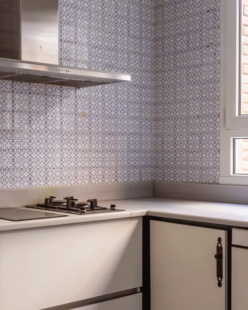 Kitchen of Flat for sale in Barcelona  with Balcony