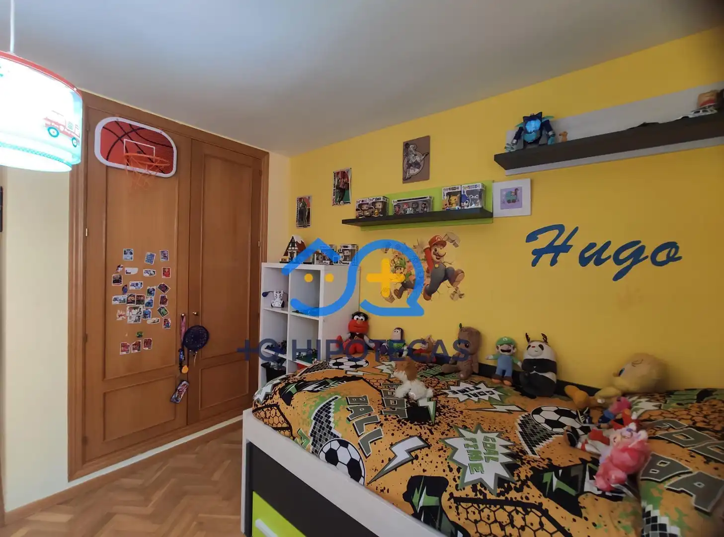Bedroom of Flat for sale in Humanes de Madrid  with Parquet flooring, Storage room and Balcony