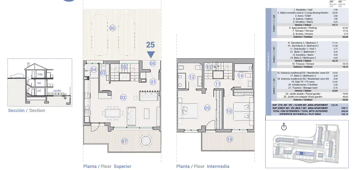 Casa o chalet en venta en La Nucia con Aire acondicionado, Calefacción y Jardín privado