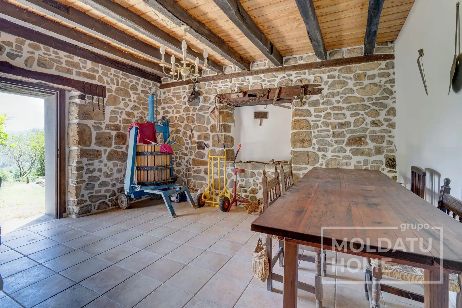 Cocina de Casa o chalet en venta en Mendaro con Calefacción, Jardín privado y Terraza