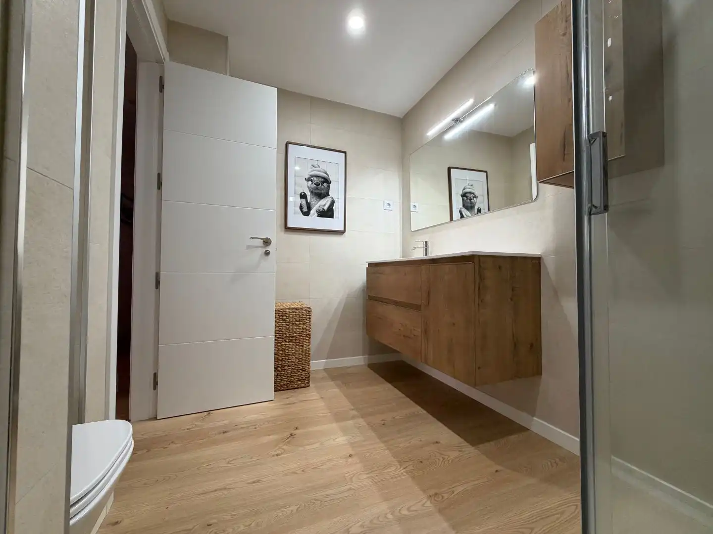 Bathroom of Flat for sale in Getafe  with Air Conditioner and Terrace