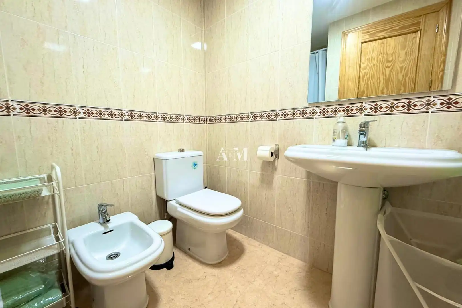 Bathroom of Flat for rent in Almoradí  with Air Conditioner, Heating and Terrace