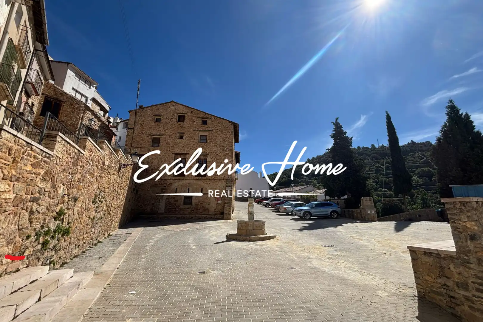 Exterior view of Houses for sale in Cortes de Arenoso  with Storage room, Furnished and Balcony