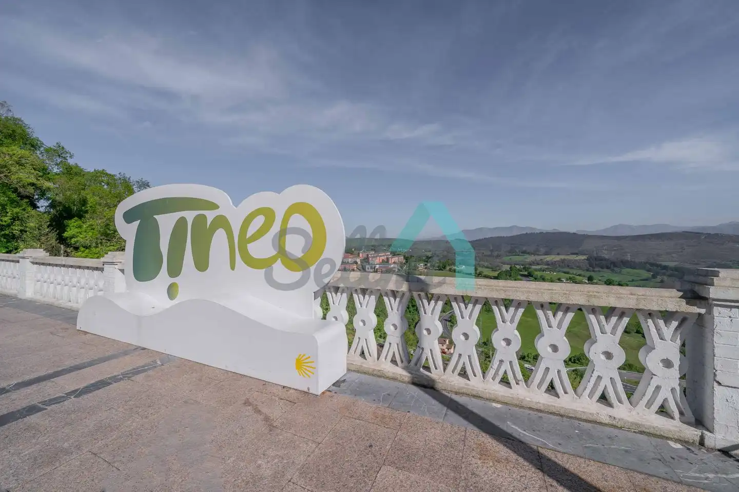 Terraza de Casa o chalet en venta en Tineo con Jardín privado