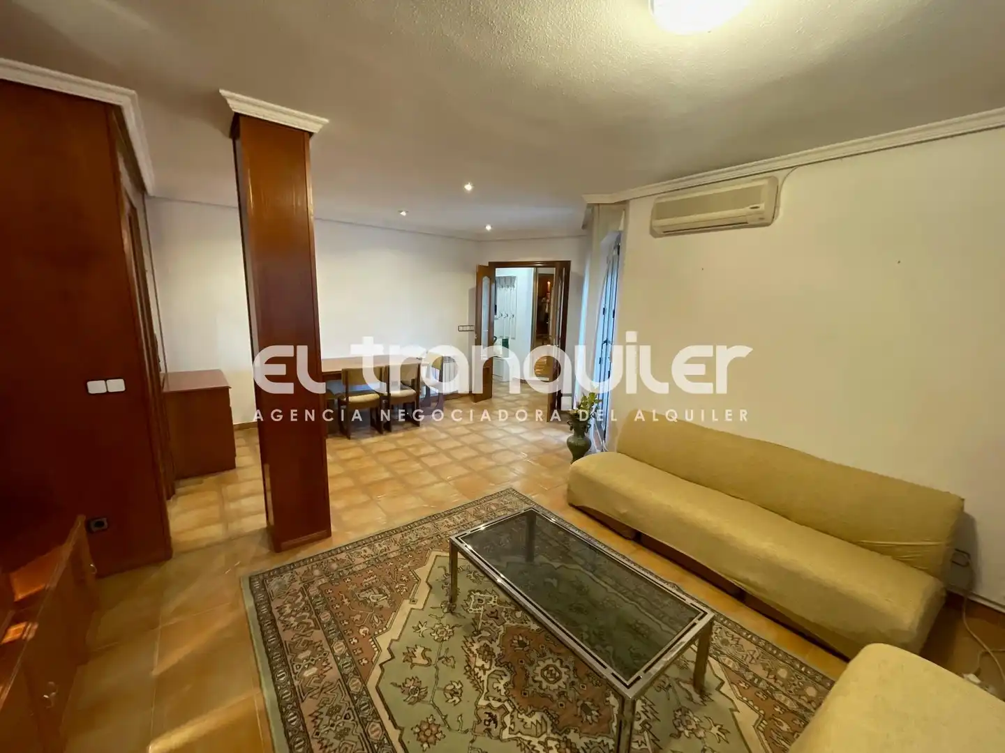 Living room of Flat for rent in Pinto  with Air Conditioner, Furnished and Washing machine