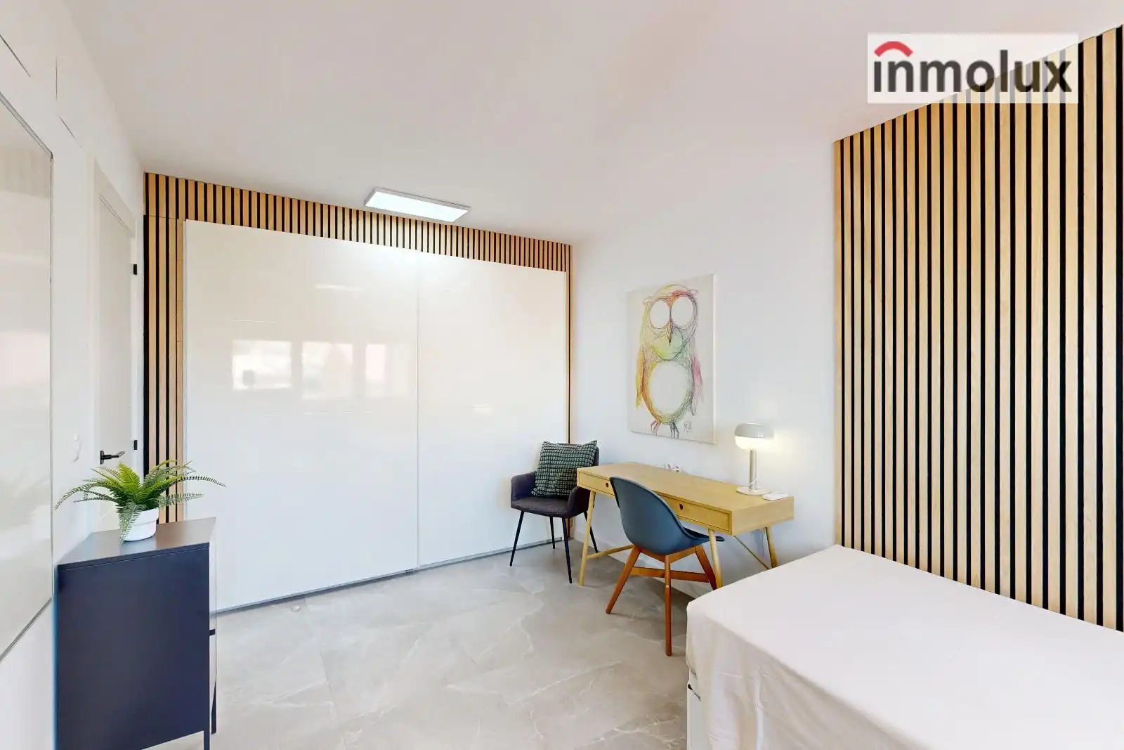 Habitación de Casa adosada en venta en Alicante / Alacant con Aire acondicionado, Calefacción y Terraza