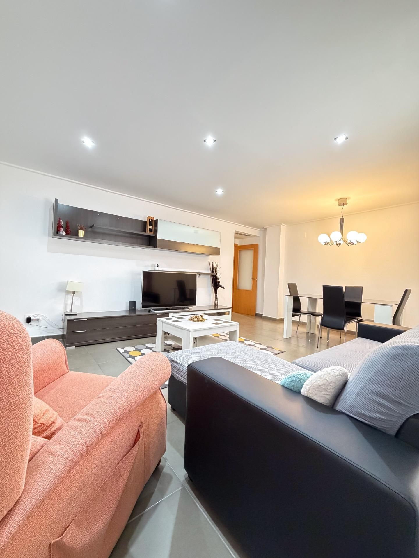 Living room of Flat for sale in Elche / Elx  with Air Conditioner, Heating and Private garden