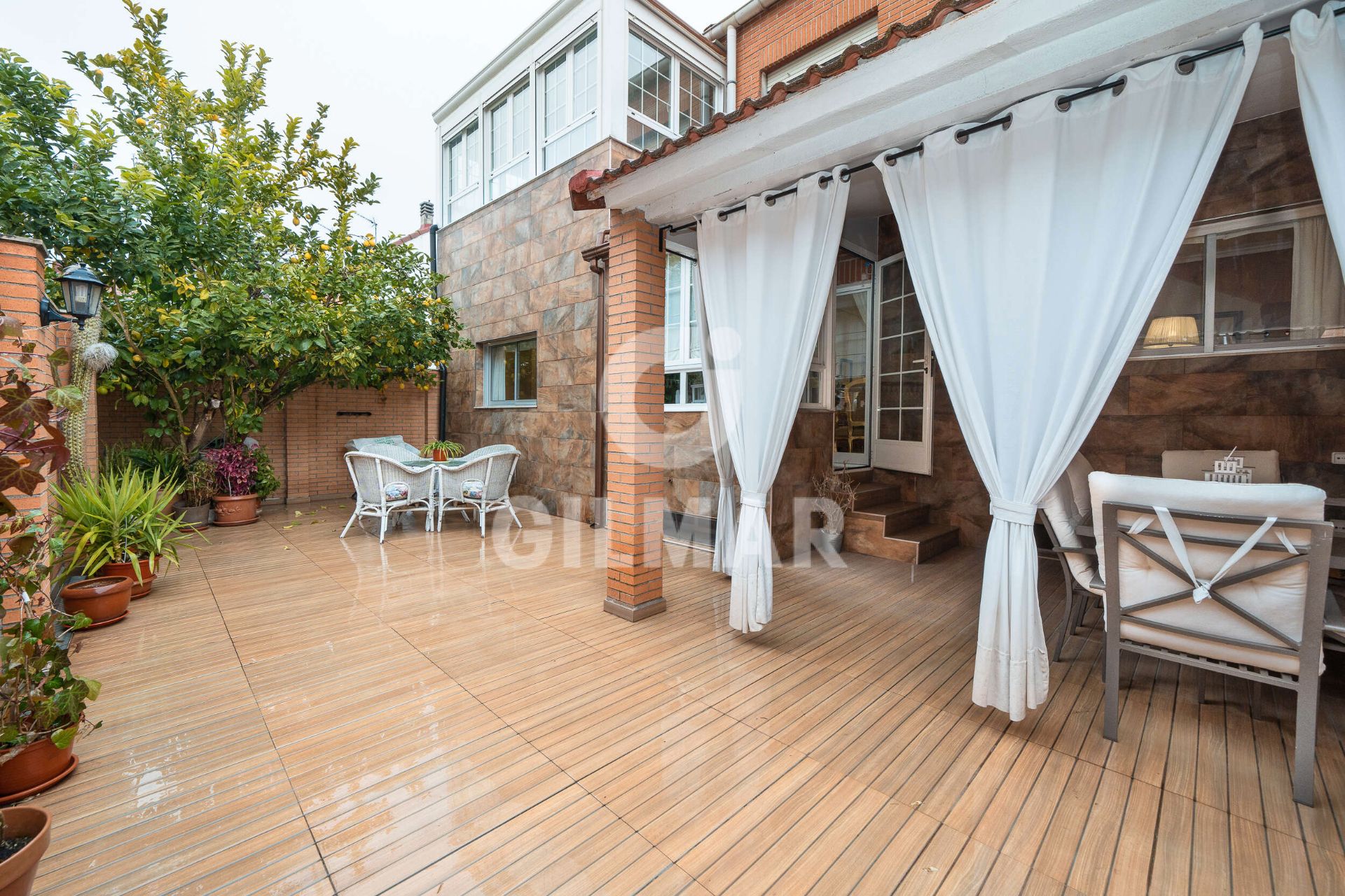 Terrace of Single-family semi-detached for sale in Paracuellos de Jarama  with Heating, Private garden and Terrace