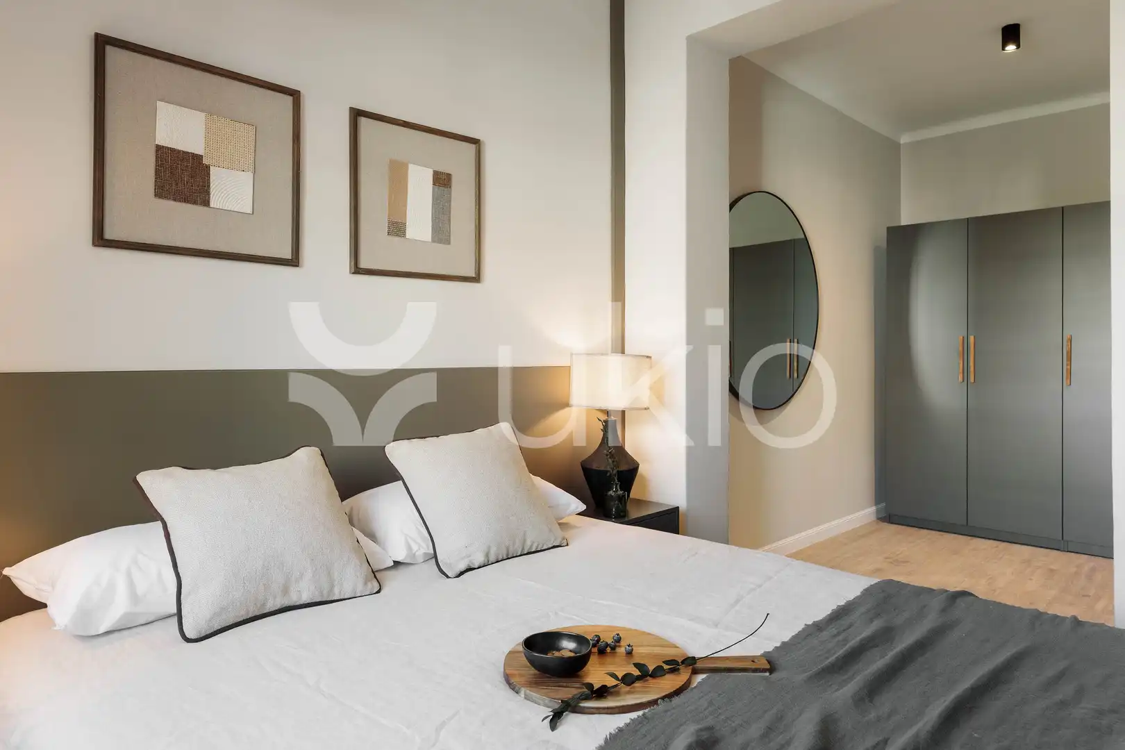 Bedroom of Apartments for rent in Barcelona  with Air Conditioner, Heating and Furnished