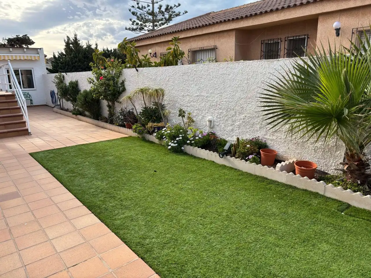 Jardín de Casa o chalet en venta en La Manga del Mar Menor con Aire acondicionado, Calefacción y Jardín privado