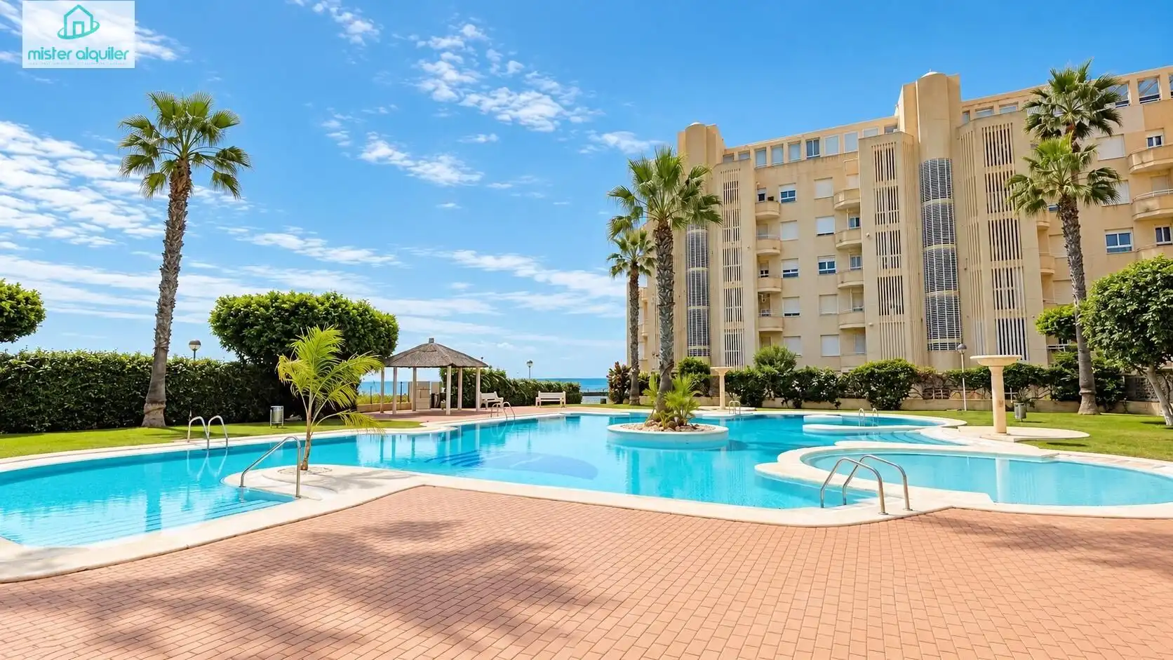 Piscina de Apartament de lloguer en Playa Muchavista