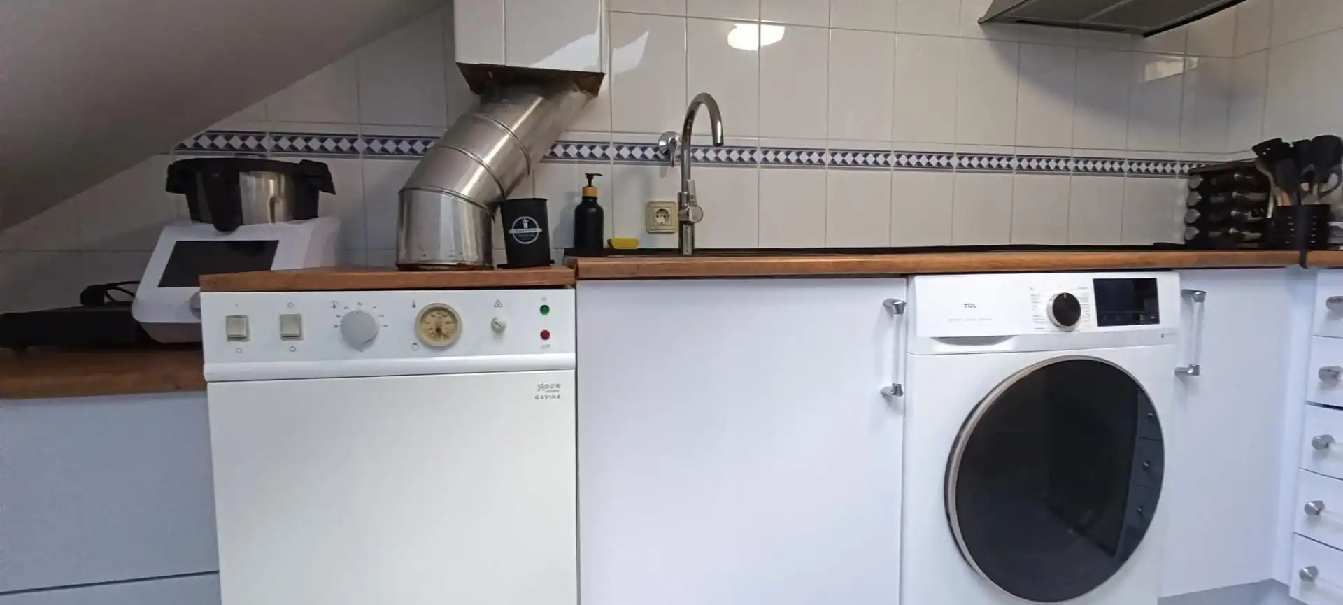 Cocina de Ático en venta en Mansilla de las Mulas