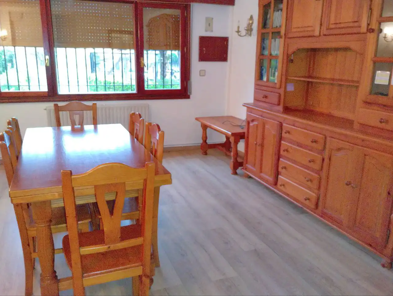 Comedor de Casa o chalet de alquiler en Medina de Pomar con Calefacción, Jardín privado y Terraza