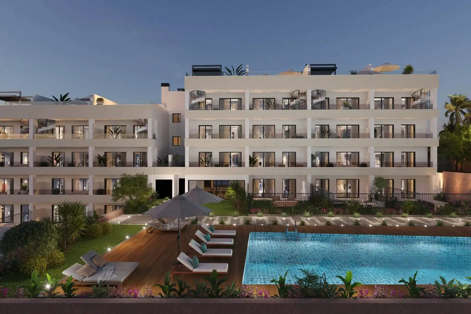 Vista exterior de Apartamento en venta en Torrox con Aire acondicionado, Jardín privado y Terraza