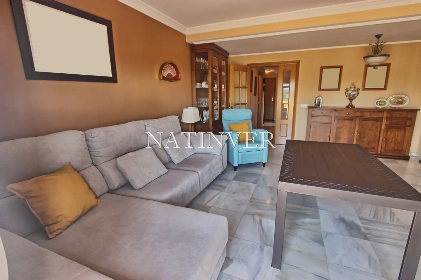 Sala de estar de Casa adosada en venta en Rincón de la Victoria con Aire acondicionado, Calefacción y Terraza