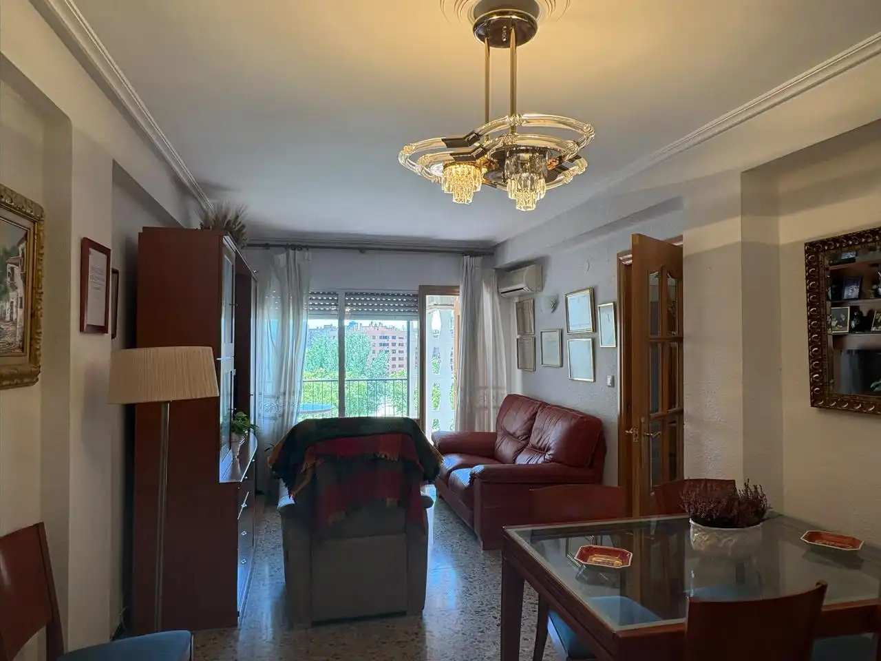 Sala d'estar de Pis en venda en Zaragoza amb Aire condicionat, Calefacció i Terrassa