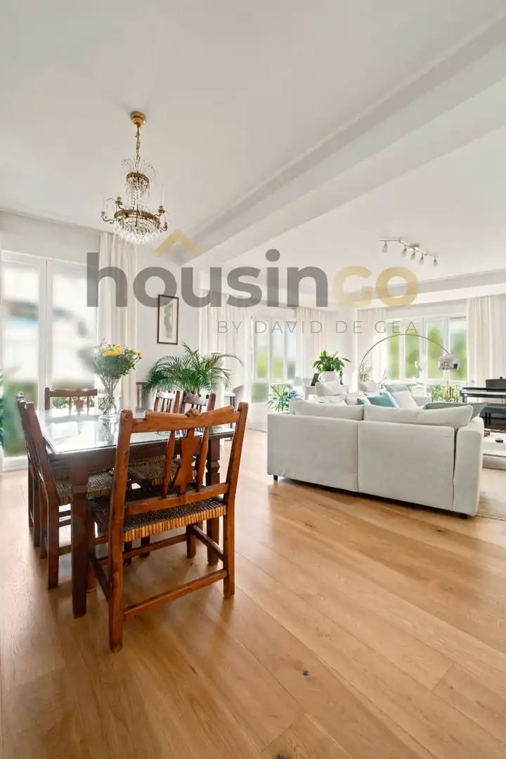 Sala de estar de Piso en venta en Madrid con Aire acondicionado, Calefacción y Parquet