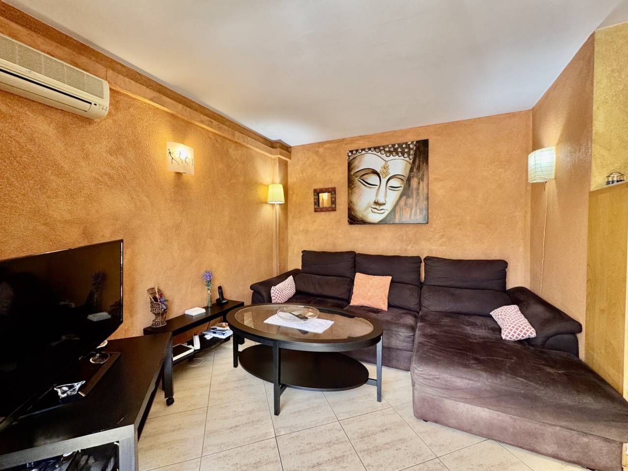 Sala d'estar de Pis en venda en  Palma de Mallorca amb Aire condicionat, Calefacció i Terrassa