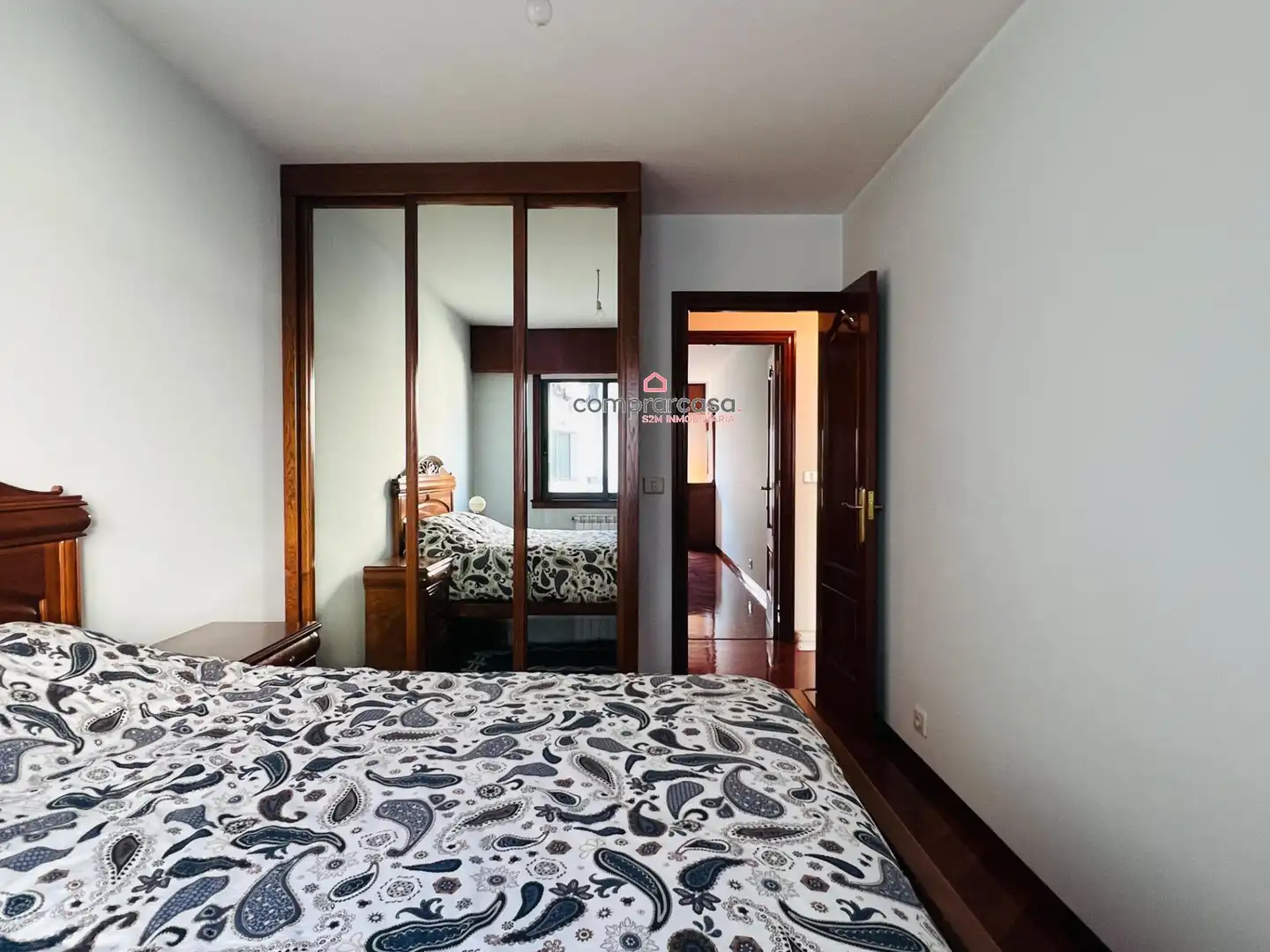 Bedroom of Flat for rent in Cambre   with Heating, Storage room and Furnished