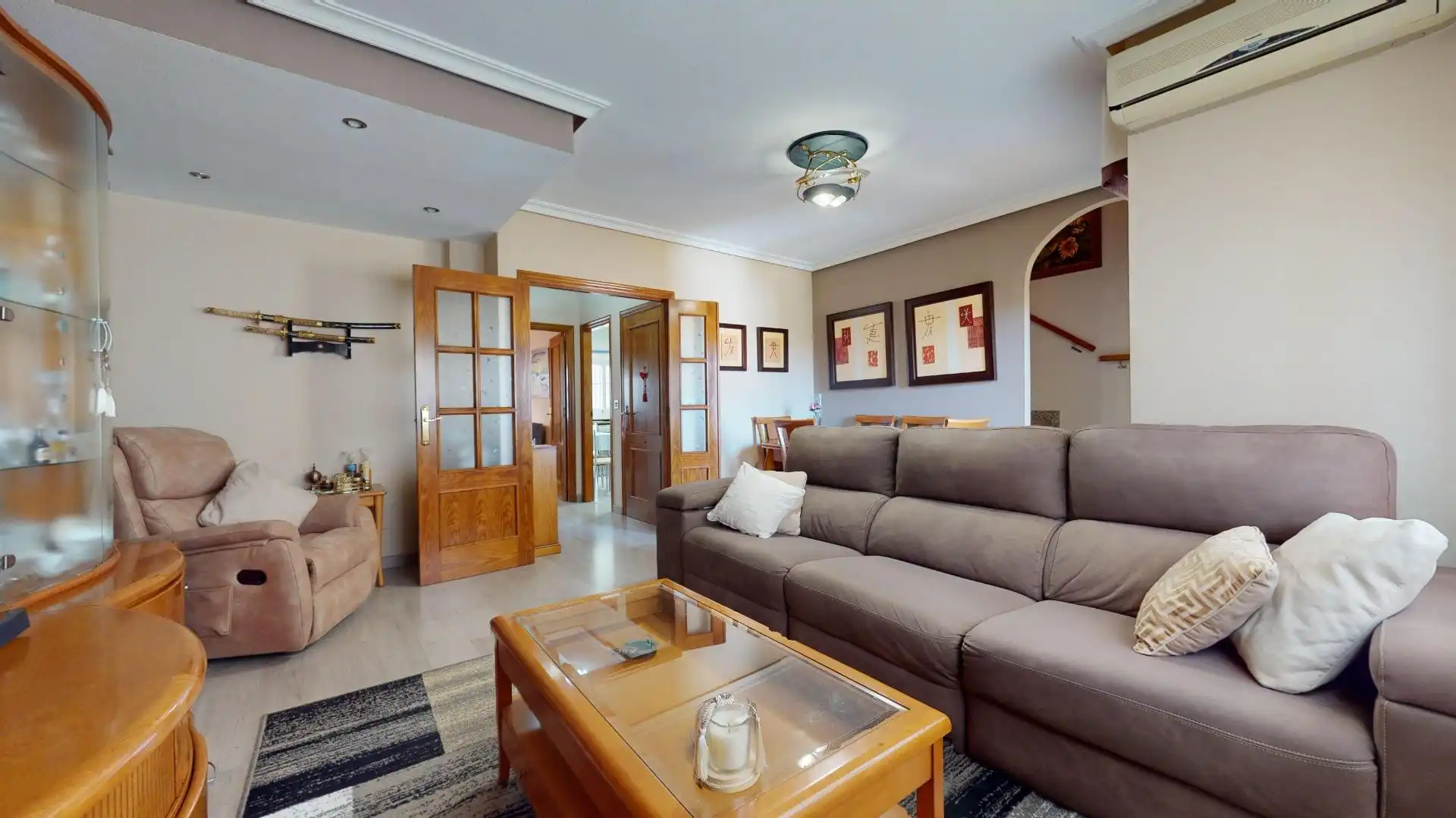 Sala de estar de Casa adosada en venta en Los Alcázares con Terraza y Balcón