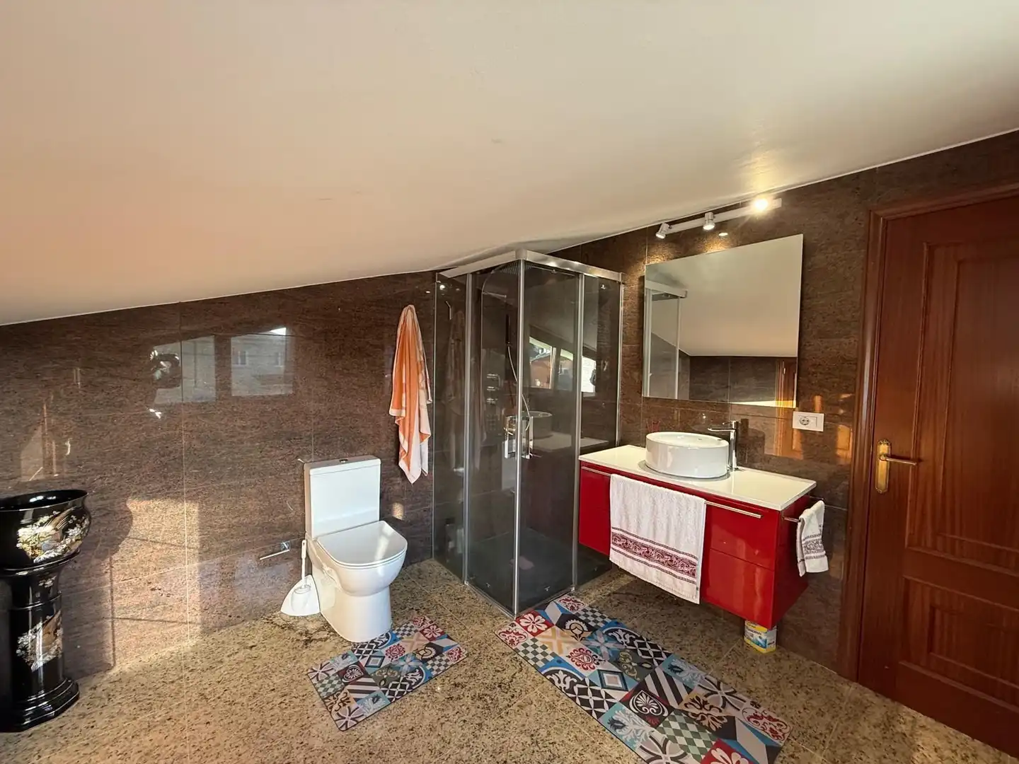 Baño de Casa o chalet en venta en Lugo con Aire acondicionado, Calefacción y Terraza