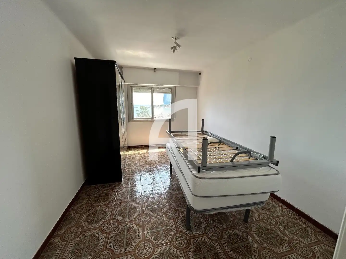 Schlafzimmer von Wohnung zur Miete in Barcelona mit Terrasse und Balkon