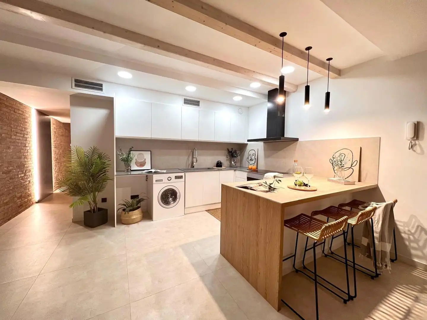 Cocina de Casa o chalet en venta en Granollers con Aire acondicionado, Calefacción y Jardín privado