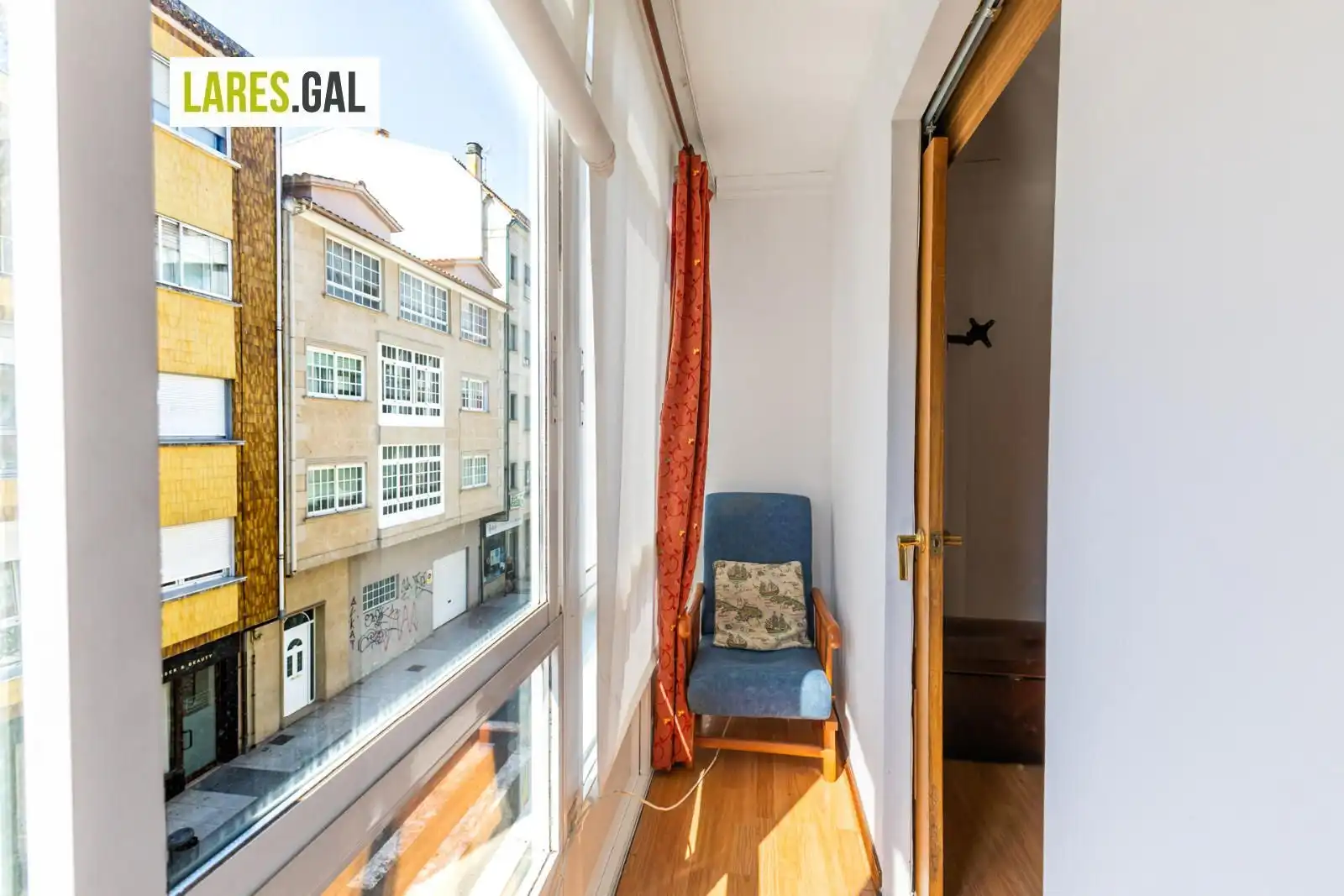 Terrasse von Wohnung zum Verkauf in Cangas  mit Heizung und Terrasse
