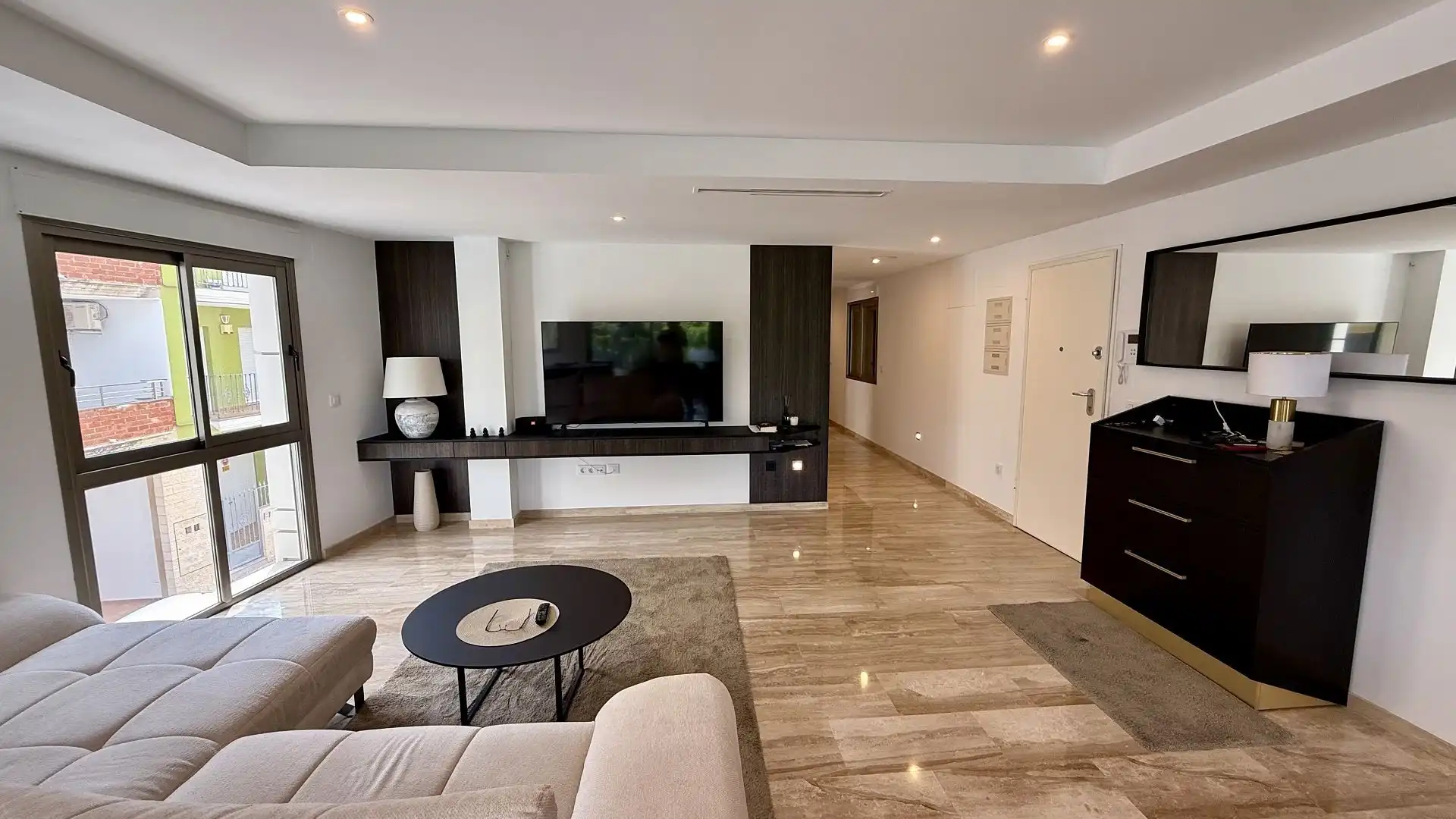Sala d'estar de Apartament en venda en La Font d'en Carròs amb Terrassa