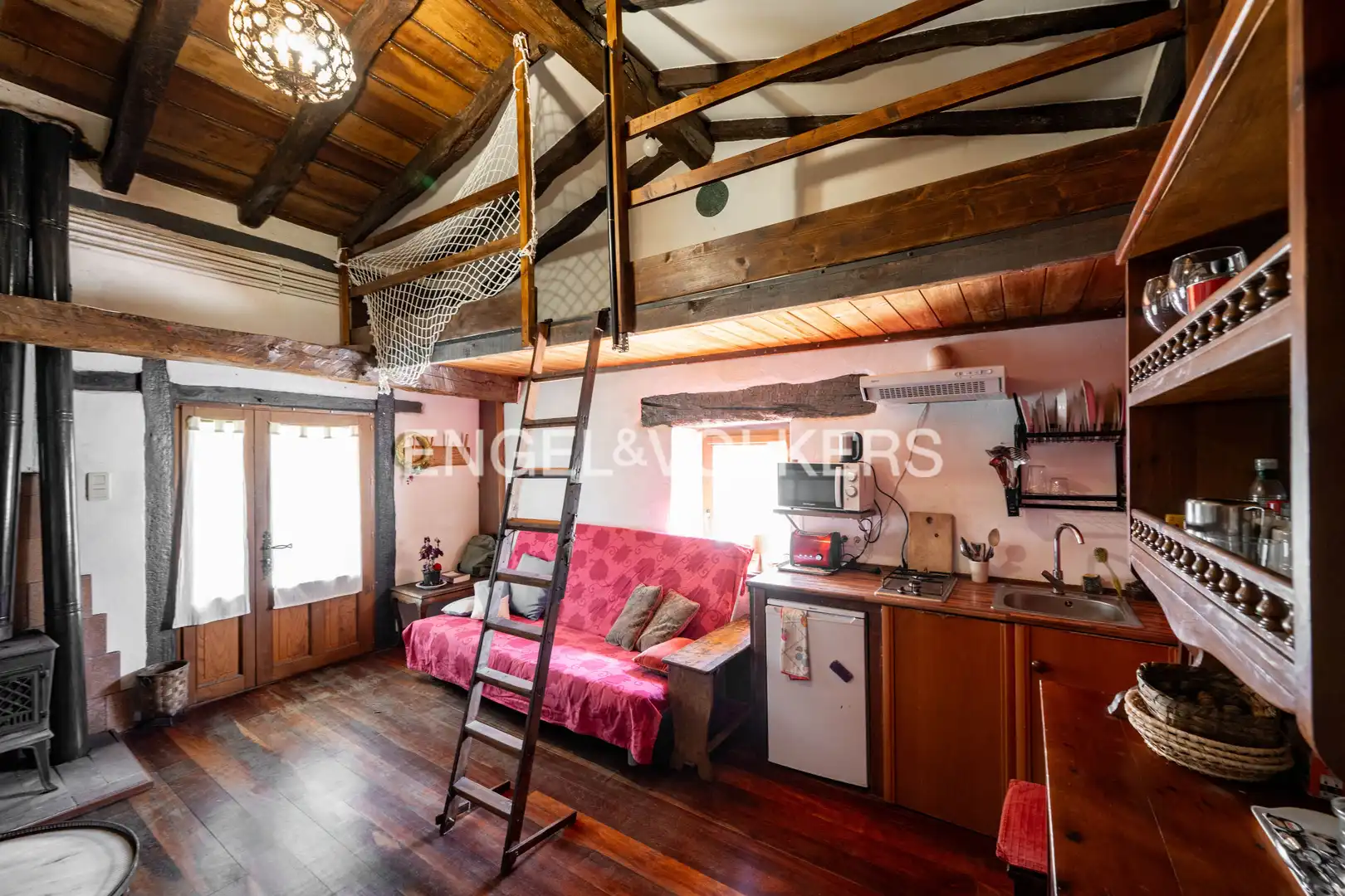 Cocina de Casa o chalet en venta en Errezil con Calefacción, Jardín privado y Terraza
