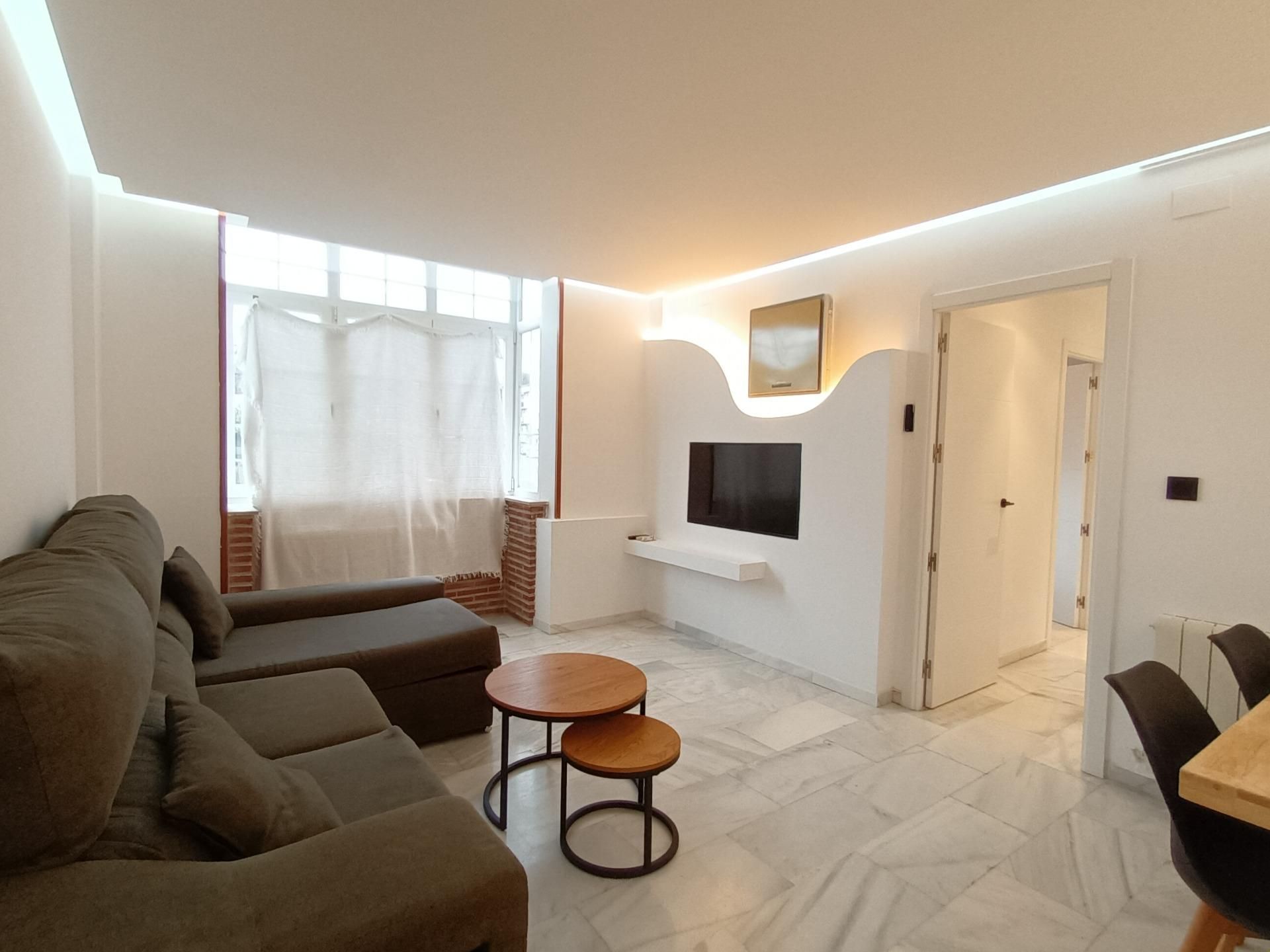 Living room of Flat to rent in La Zubia  with Air Conditioner, Heating and Private garden