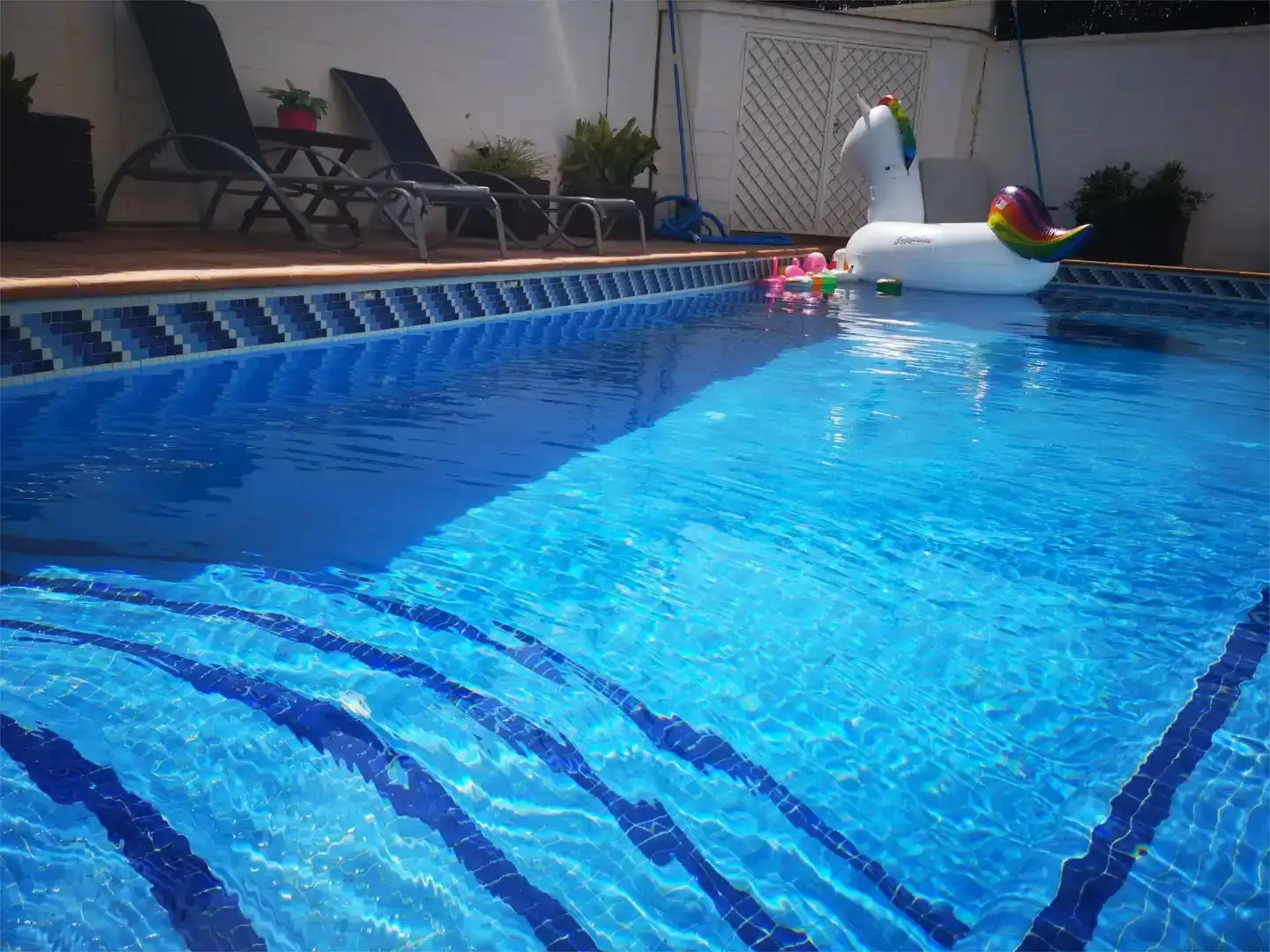 Piscina de Piso en venta en Málaga con Aire acondicionado, Jardín privado y Parquet