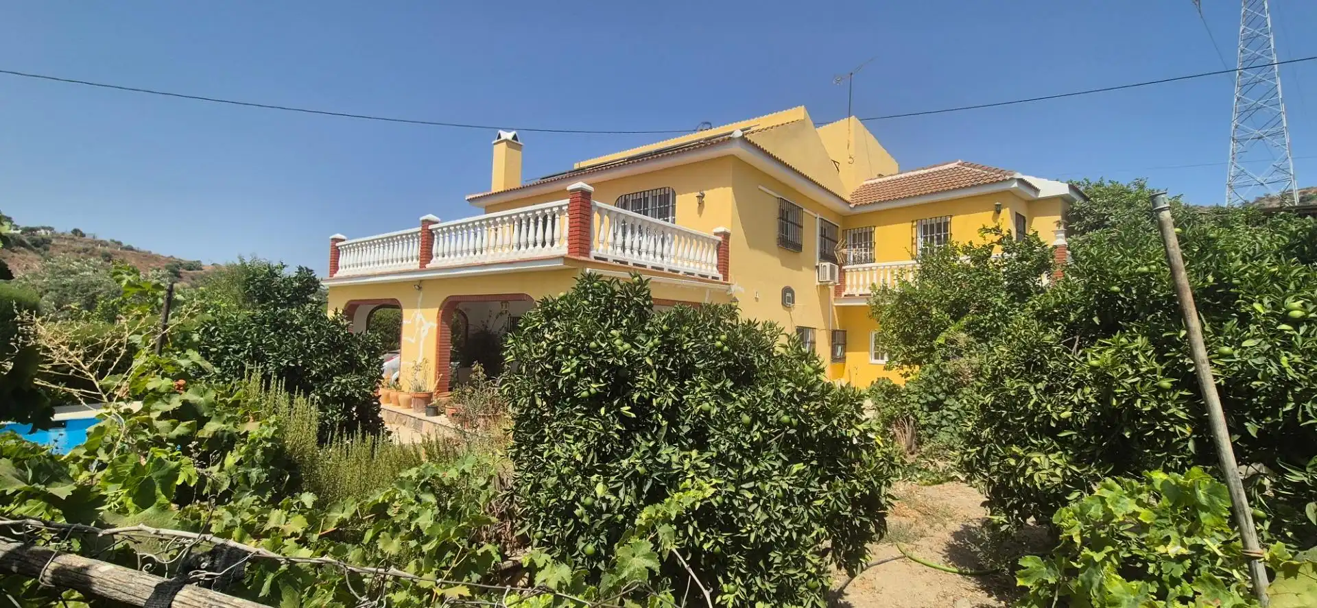 Vista exterior de Casa o chalet en venta en Málaga con Aire acondicionado, Jardín privado y Terraza