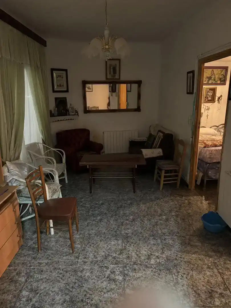 Sala de estar de Casa adosada en venta en El Provencio   con Amueblado, Horno y Lavadora