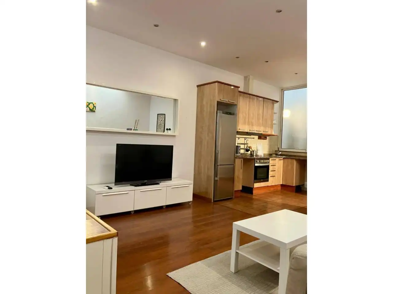 Kitchen of Flat for rent in Barcelona  with Air Conditioner, Heating and Private garden