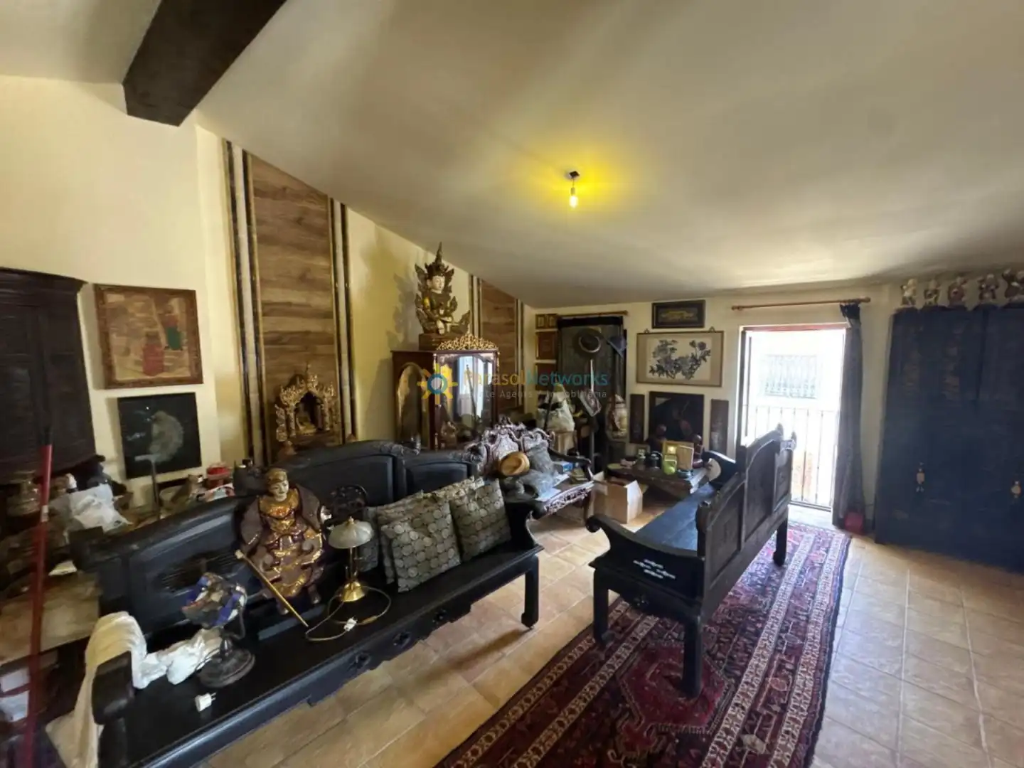 Sala de estar de Casa adosada en venta en Rafelcofer con Trastero y Balcón