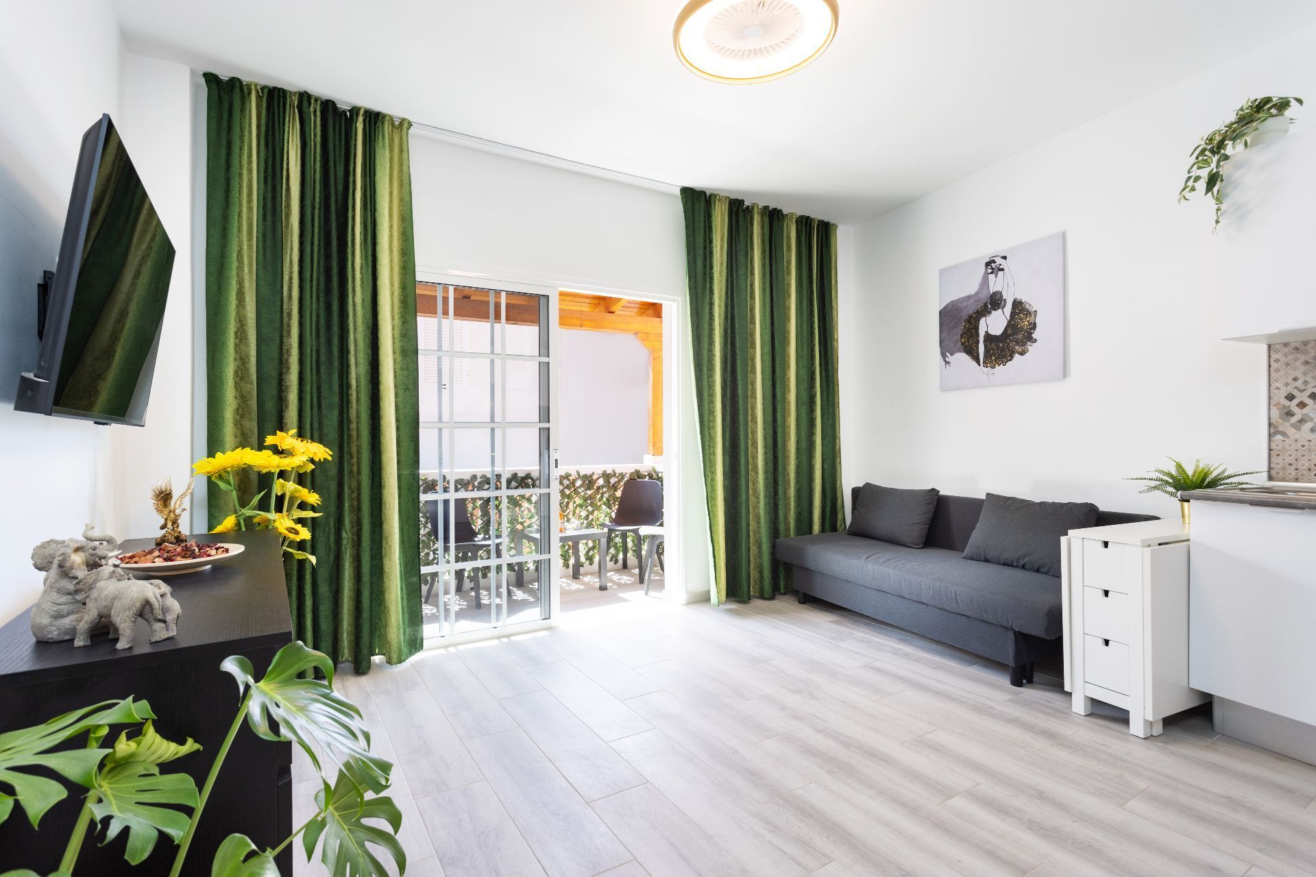 Sala d'estar de Apartament en venda en Adeje amb Aire condicionat, Calefacció i Terrassa