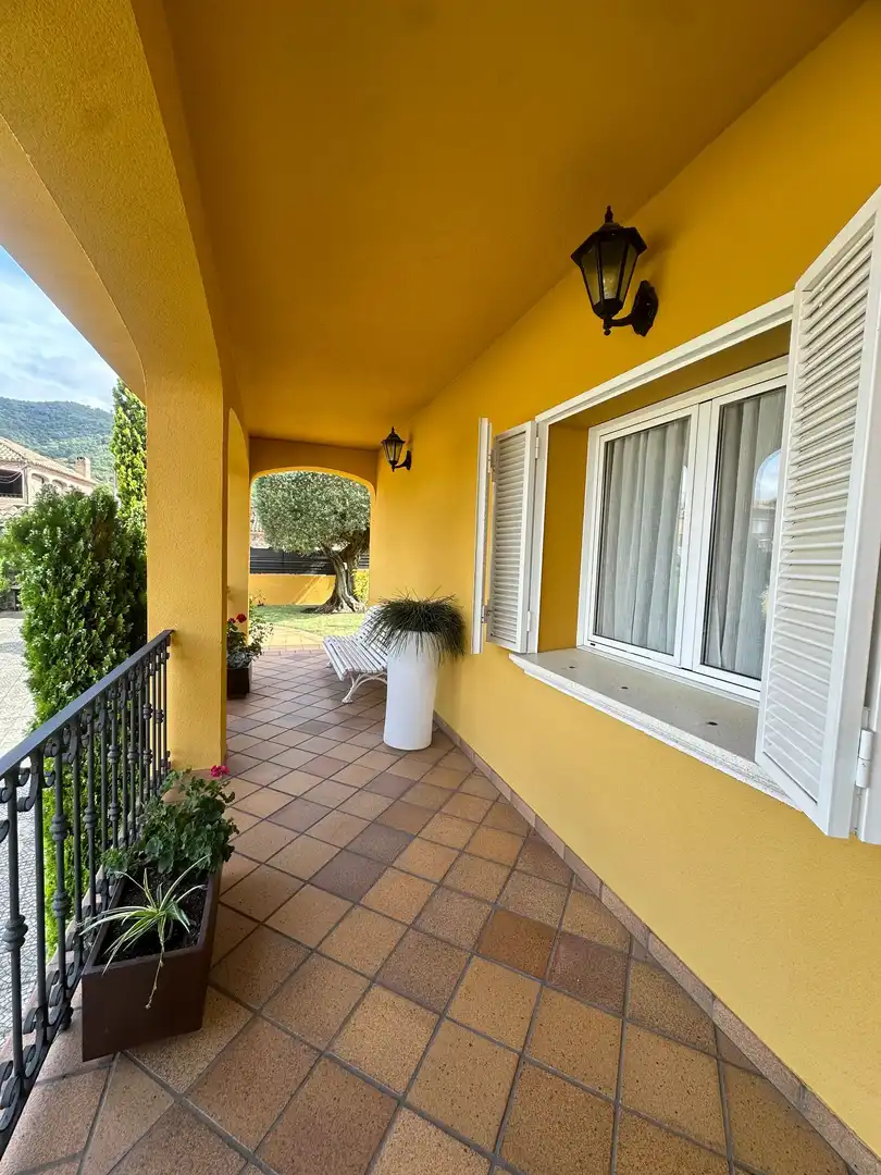 Terraza de Casa o chalet en venta en Montornès del Vallès con Aire acondicionado, Calefacción y Jardín privado