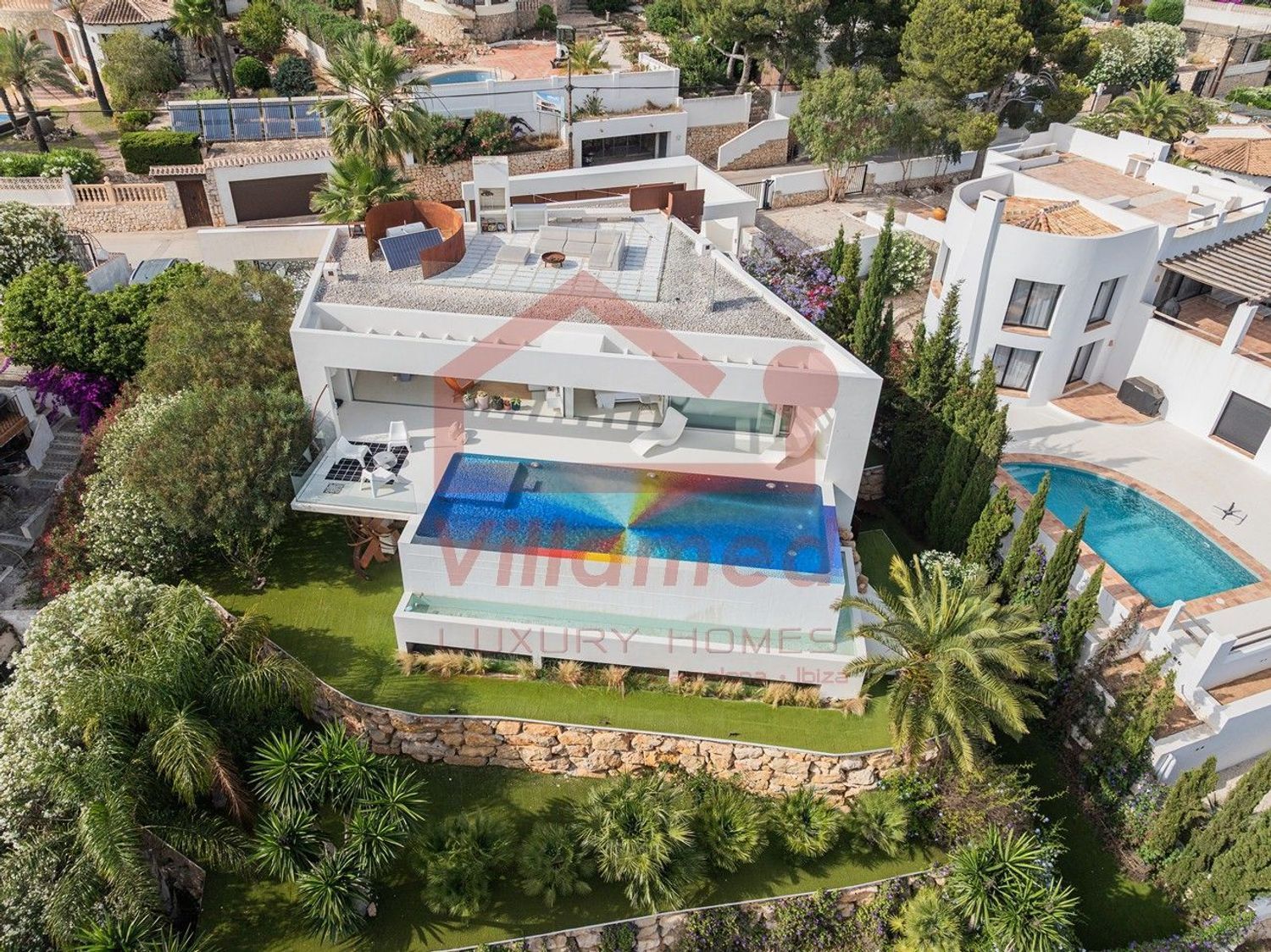 Vista exterior de Casa o chalet en venta en Jávea / Xàbia con Aire acondicionado, Jardín privado y Terraza