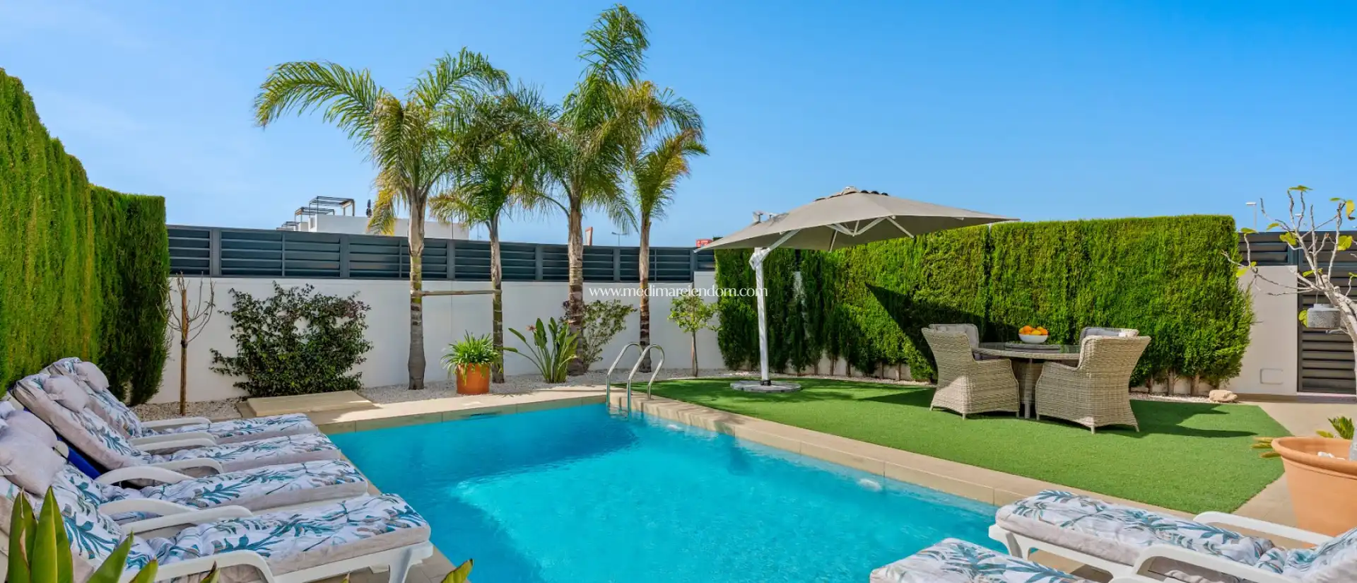 Piscina de Casa o chalet en venta en Rojales con Aire acondicionado, Calefacción y Jardín privado