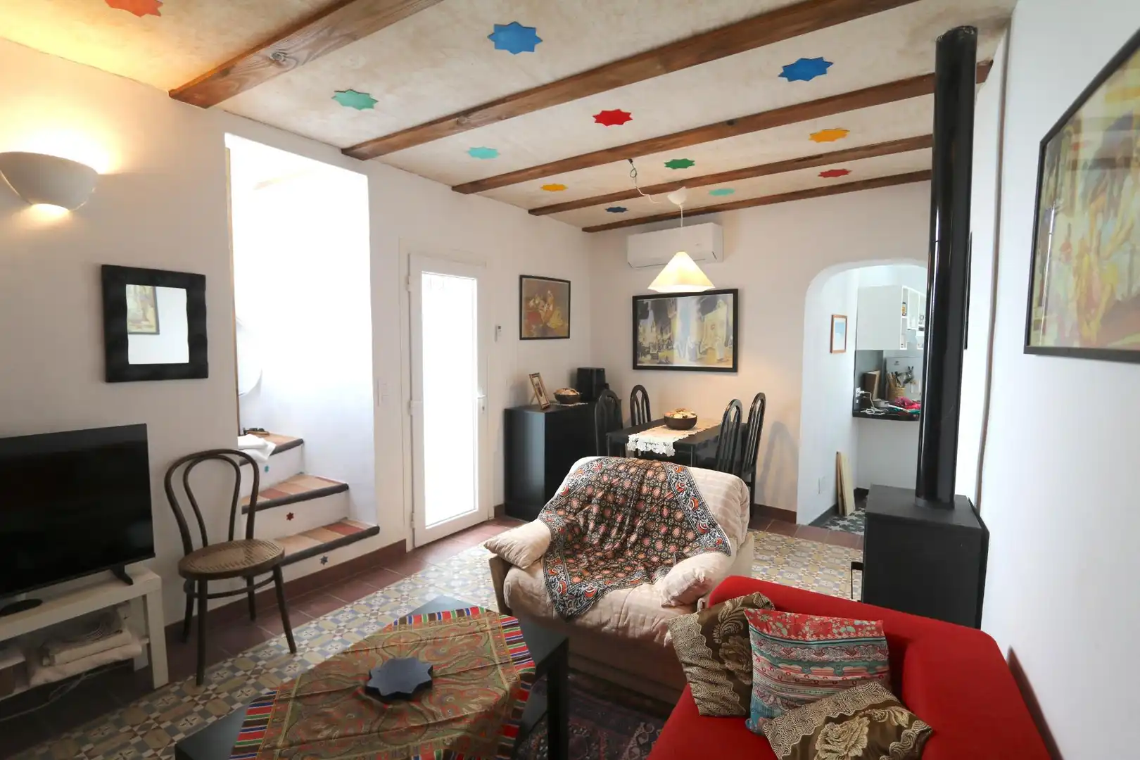 Sala d'estar de Casa o xalet en venda en Vejer de la Frontera amb Terrassa i Traster