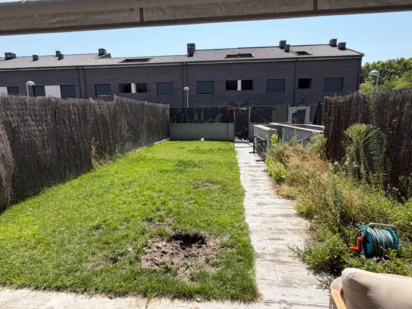 Jardí de Casa adosada de lloguer en Valladolid amb Aire condicionat, Calefacció i Jardí privat