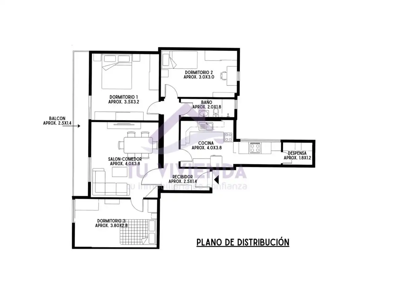 Piso en venta en Valladolid con Calefacción y Terraza