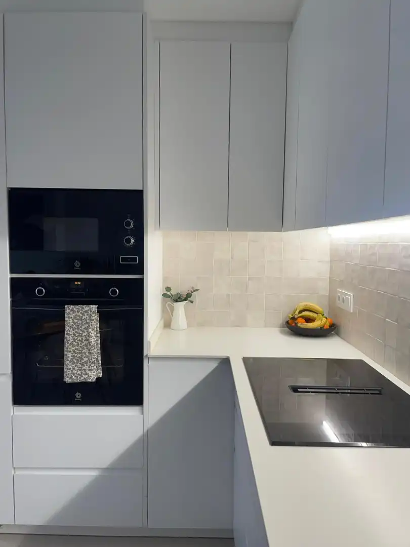 Cocina de Apartamento en venta en Vandellòs i l'Hospitalet de l'Infant con Aire acondicionado, Calefacción y Amueblado